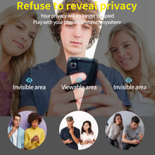 Load image into Gallery viewer, Erha Genius Privacy Screen Protector for iPhone Electroplated Colorful Anti-Spy Tempered Glass Film